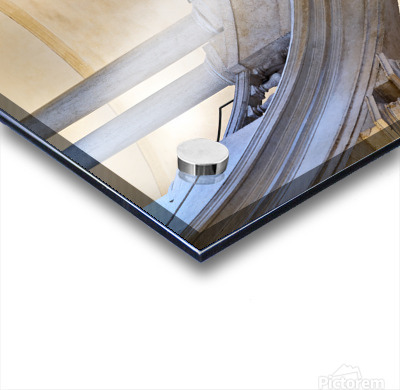Helicoidal staircase design in Galleria Nazionale dArte Antica – Acrylic Print 2