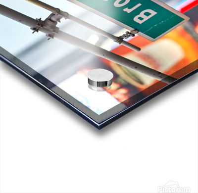 Broadway street sign in Manhattan New York City during the day – Acrylic Print 2