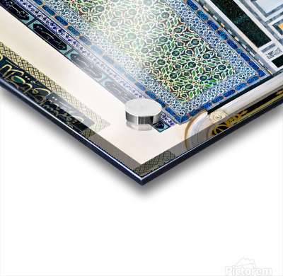 Exploring the ornate wall design in Topkapi Palace Istanbul  Acrylic printing