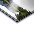 New Zealand. Lake Matheson. In the background Mount Tasman and Aoraki Mount Cook Acrylic print