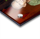 An old woman in her hut in Siem Reap. Angkor. Cambodia Acrylic print