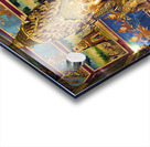 The golden interiors of the Wat Phnom Temple in Phnom Penh Cambodia Acrylic print