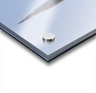 Dubai. UAE. Burj Khalifa. A veiled woman on a bench Acrylic print