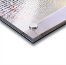 Czech Republic. Prague. The names of the victims of the Holocaust Shoah written on the walls of the Pinkas Synagogue Acrylic print