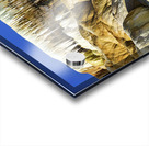 YELLOWSTONE. Mammoth Hot Springs Acrylic print