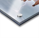 Monument Valley. Navajo Nation. Thunderstorm on the Butte Acrylic print