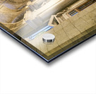 New York. Manhattan. United States. The entrance hall of the Public Library Acrylic print