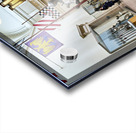 New York. Manhattan. United States. The Metropolitan Museum of Art. Arms and armor Middle Ages main hall Acrylic print