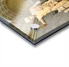 New York. Manhattan. United States. The Metropolitan Museum of Art. Greek and Roman Art. Marble statue of a wounded warrior Acrylic print