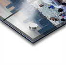 Singapore. The Infinity Pool at Marina Bay Sands Hotel Acrylic print