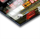 Japan. Tokyo. Neon lights in Shinjuku district at night Acrylic print