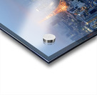 Japan. Tokyo. Aerial view of Tokyo Tower at dusk Acrylic print