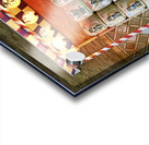 Japan. Kyoto. Sake barrels at Gion district Acrylic print