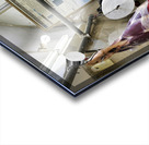 Jerusalem Israel. Butcher in the souq of the old city Acrylic print