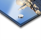 Jerusalem Israel. Dome of the rock temple mount and wailing wall Acrylic print