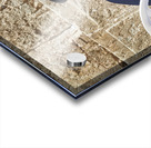 Jerusalem Israel. Orthodox jews praying at the wailing wall Acrylic print