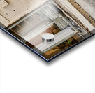 Jerusalem Israel. Portrait of an old arab beggar man in the old city Acrylic print