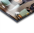 Jerusalem Israel. Orthodox jews praying at the wailing wall Acrylic print