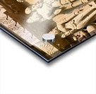 India Madhya Pradesh Khajuraho. The hindu erotic temples Acrylic print