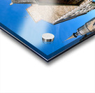 Dinan Brittany France. Maison de la Harpe and Tour de lHorloge Acrylic print