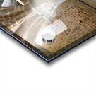 Mont Saint Michel Normandy France. The interior of the abbey. Promenoir des Moines Acrylic print