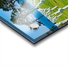 Colleville sur Mer. France. The Normandy American Cemetery and Memorial. Grave markers at the cemetery Acrylic print