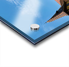 Eguisheim Alsace France. Alsace Wine Route. The timber framed houses in old town Acrylic print