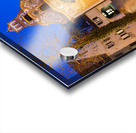 Germany Bavaria Romantic Road. Fussen. Heilig-Geist-Spitalkirche Holy Spirit Hospital Church and its rococo painted facade Acrylic print