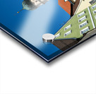 Germany Bavaria Romantic Road. Schongau. Mariae Himmelfahrt church Acrylic print