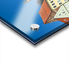 Germany Bavaria Romantic Road. Landsberg am Lech. Hauptplatz square Acrylic print