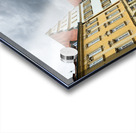 Germany Bavaria Romantic Road. Bad Mergentheim. The main street and the castle Acrylic print