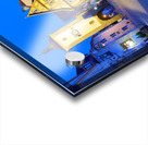 Germany Bavaria Romantic Road. Rothenburg ob der Tauber Plonlein at sunset Acrylic print