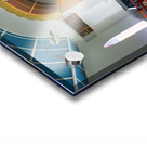 Church of Reykjahlid. Myvatn. Iceland Acrylic print