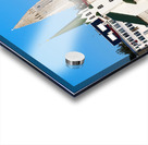 Reykjavik cityscape on lake Tjornin. Iceland Acrylic print