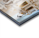 St. Petersburg Russia. Smolny Convent or Smolny Convent of the Resurrection is located on Ploschad Rastrelli on the bank of the River Neva in Saint Petersburg Acrylic print