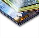 Athens Greece. Votive candles at Agios Eleftherios Orthodox Church Acrylic print