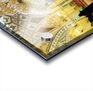 Syria. Damascus. People praying in a mosque Acrylic print