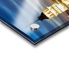 Istanbul Turkey. The Maidens tower on the Bosphorus and the Süleymaniye Mosque at sunset Acrylic print