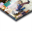 Morocco Fez. A man with his donkey in the medina Acrylic print