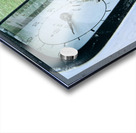 Mongolia. An old-fashioned vintage Petrol Station Acrylic print