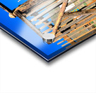 Mongolia. Children in a village Acrylic print