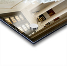 The marble statue of Abraham Lincoln inside the Lincoln Memorial. Washington D.C. Acrylic print