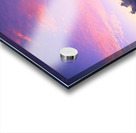 Moai statues at sunset. Easter Island Chile. Acrylic print