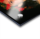 Moai statues at sunset. Easter Island Chile. Acrylic print