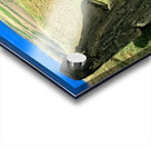 Moai statues at Easter Island Chile. Acrylic print