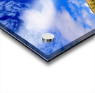 Moai statues at Easter Island Chile. Acrylic print