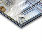 Caserta Campania Italy. The scalone staircase of honour by Luigi Vanvitelli at the Royal Palace Acrylic print