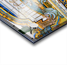 Naples Campania Italy. Santa Chiara Basilica Church. The cloister of the Clarisses Acrylic print