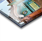 Naples Campania Italy. The Sacred Relics Chamber the “Treasure Chamber” in San Domenico Maggiore a Gothic Roman Catholic church and monastery Acrylic print