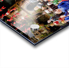 Naples Campania Italy. Statues figurines of the Christmas Nativity Scene in the artisan workshops of Via San Gregorio Armeno Acrylic print